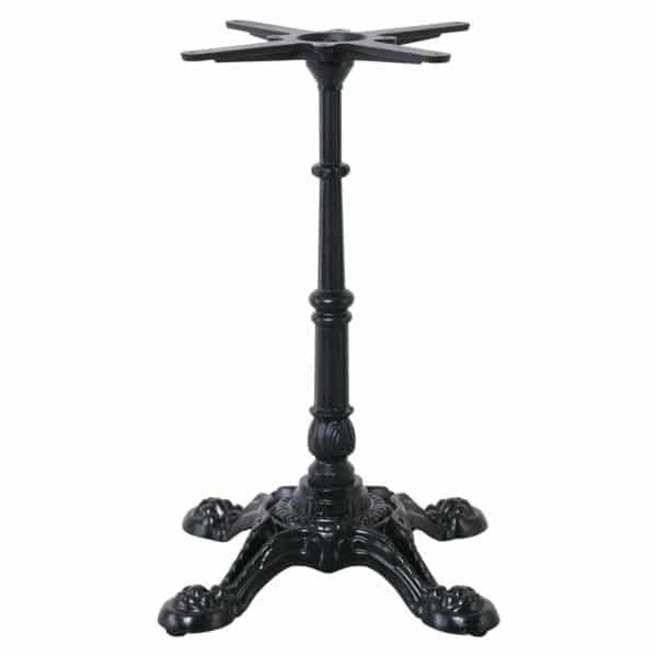 ΠΑΡΑΔΟΣΙΑΚΟ Πόδι Τραπεζιού 4-Νυχο Μαντέμι Μαύρο Βαρέως Τύπου 47x47x72cm - Image 4