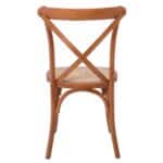 DESTINY Καρέκλα Τραπεζαρίας Οξιά Καρυδί, Κάθισμα Ψάθα, Στοιβαζόμενη 48x52x89cm - Image 10