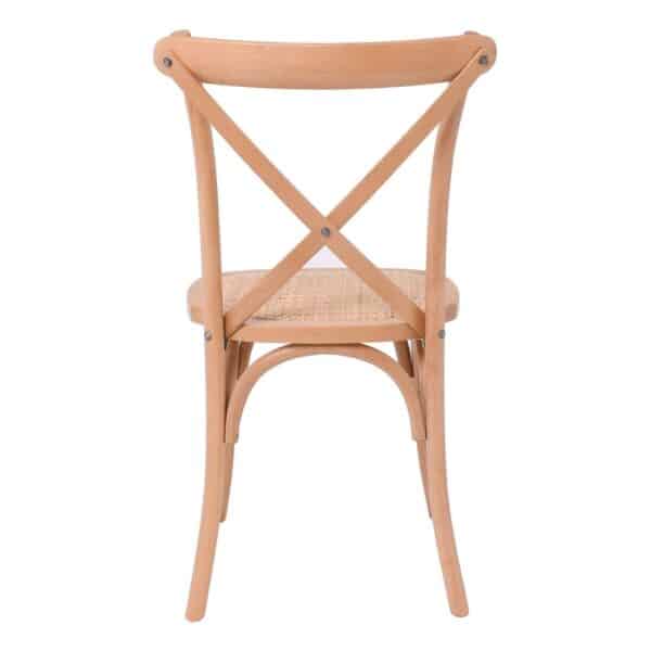 DESTINY Καρέκλα Τραπεζαρίας Οξιά Φυσικό, Κάθισμα Ψάθα, Στοιβαζόμενη 48x52x89cm - Image 10