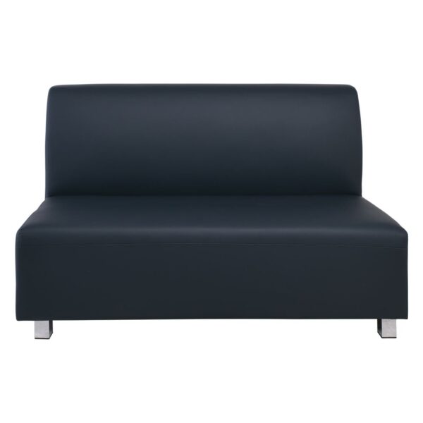 BANDY 2Θέσιος Καναπές Pu Γκρι 130x71x88cm - Image 7