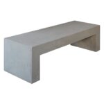 CONCRETE Πάγκος Cement Grey 150x40x40cm - Image 4