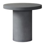 CONCRETE Cylinder τραπέζι Cement Grey Φ80cm H.75cm - Image 4
