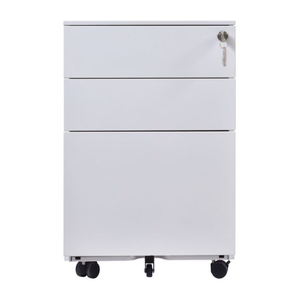 ΣΥΡΤΑΡΙΕΡΑ Μέταλλο Βαφή Άσπρο 39x52x60cm - Image 5