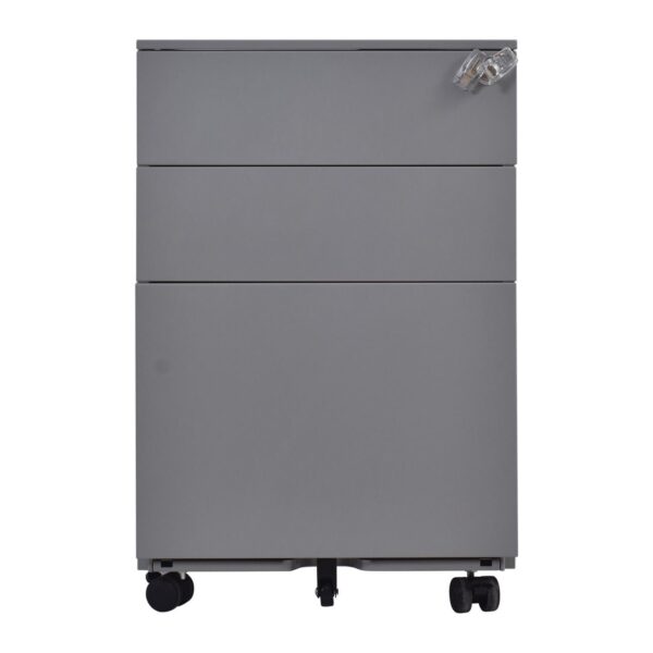 ΣΥΡΤΑΡΙΕΡΑ Μέταλλο Βαφή Γκρι 39x52x60cm - Image 5