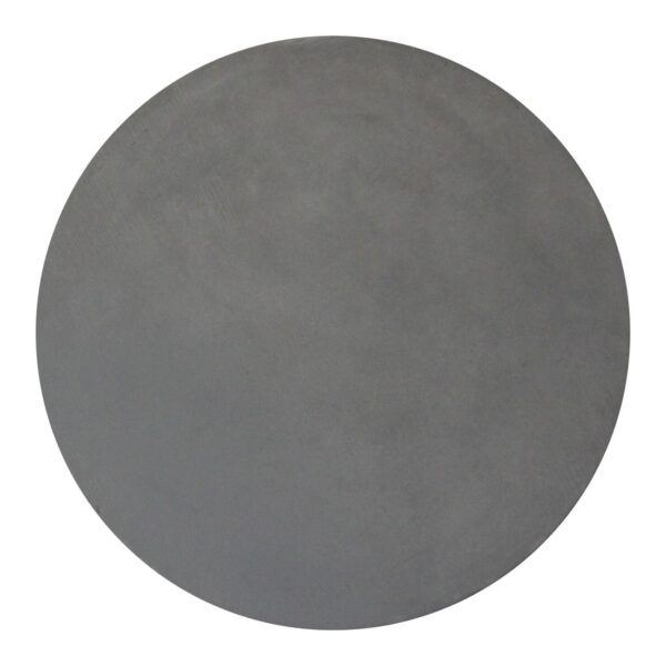 CONCRETE Επιφάνεια Τραπεζιού Cement Grey Φ60cm (Τελείωμα 2,5cm) - Image 4
