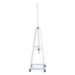 ROLLAND Small Καθρέπτης Δαπέδου, Μέταλλο Βαφή Άσπρο 37x37x160cm - Image 9