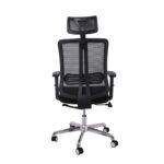 BF9500 Πολυθρόνα Γραφείου Διευθυντή Mesh Μαύρο, Μπράτσα up-down 68x72x115/123cm - Image 11