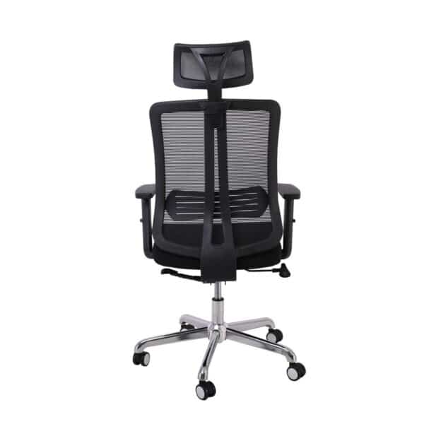 BF9500 Πολυθρόνα Γραφείου Διευθυντή Mesh Μαύρο, Μπράτσα up-down 68x72x115/123cm - Image 11
