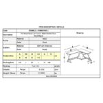 ΓΡΑΦΕΙΟ Η/Υ Γωνία, Μέταλλο Βαφή Μαύρο, Επιφάνεια Απόχρωση Maple 158x120x48x73cm - Image 6