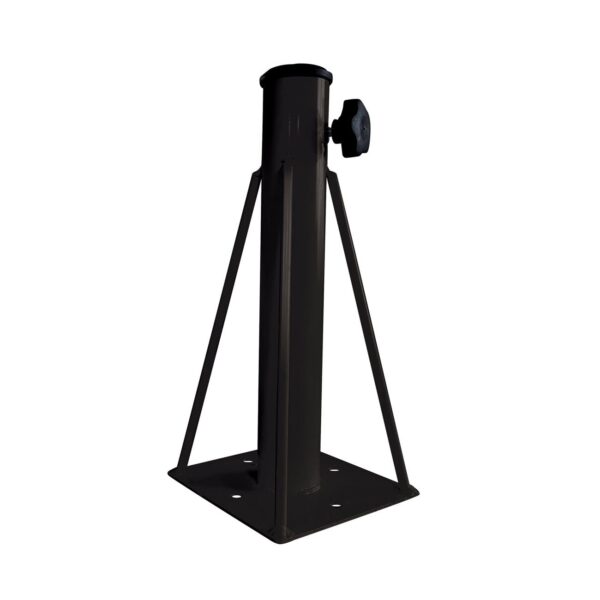 ΒΑΣΗ ομπρέλας εδάφους Μεταλλική Μαύρη 16,5x16,5 H.36cm - Image 4