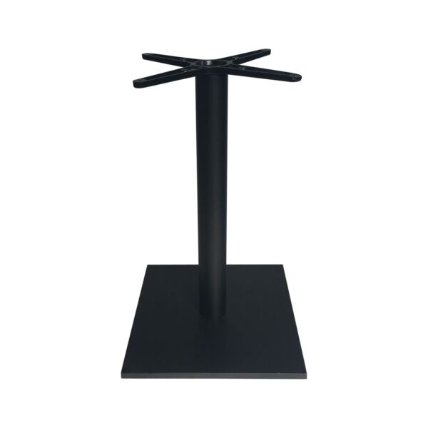 PRATO-W Βάση Τραπεζιού με ρεγουλατόρο, Μέταλλο Βαφή Μαύρο (12,40kg) 45x45cm H.72cm - Image 4