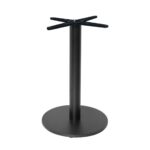 PRATO-W Βάση Τραπεζιού με Ρεγουλατόρο Μέταλλο Βαφή Μαύρο (9,10kg) Φ45 H.72cm - Image 4