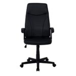 BF1250 Πολυθρόνα Γραφείου Διευθυντή, Pu Μαύρο 60x64x108/120cm - Image 9