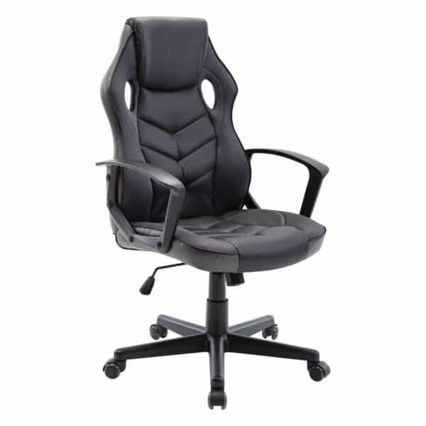 BF7700 Gaming Πολυθρόνα Mesh, Pu Μαύρο - Γκρι 62x59x105/117cm - Image 7