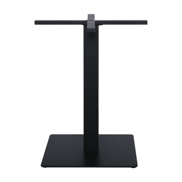 PRATO Βάση Τραπεζιού Μέταλλο Βαφή Μαύρο, Cross 60x60cm  (16,90kg) 50x50cm H.72cm / Cross 60x60cm - Image 4