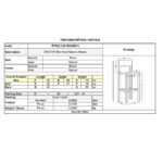 DESTINY Σκαμπό BAR, Ξύλο Οξιά Απόχρωση Φυσικό, Κάθισμα Ψάθα, Στοιβαζόμενο 45x48x110cm - Image 12