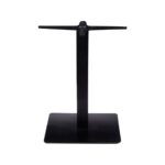 PRATO Βάση Τραπεζιού χαμηλή 40x40cm H.49cm Μέταλλο Βαφή Μαύρο 40x40x49cm - Image 4