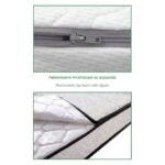 ΣΤΡΩΜΑ Ανώστρωμα Αφαιρούμενο Pocket Spring Διπλής Όψης (2) 90x200x21cm - Image 9