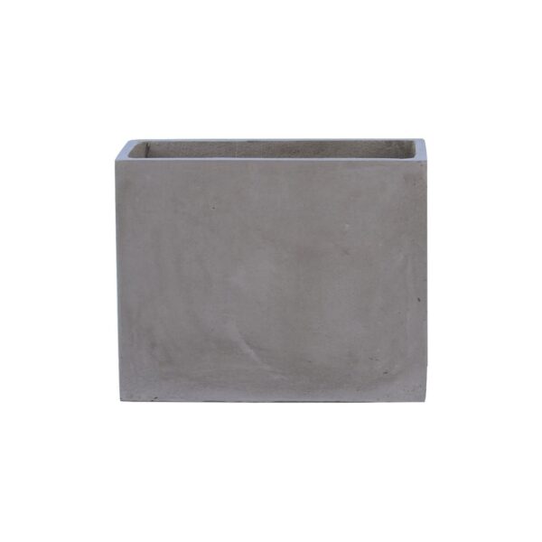FLOWER POT-2 Cement Grey 50x20x40cm 50x20x40cm - Image 4