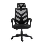 BF2980 Πολυθρόνα Γραφείου Διευθυντή, Mesh Μαύρο 60x66x111/121cm - Image 9