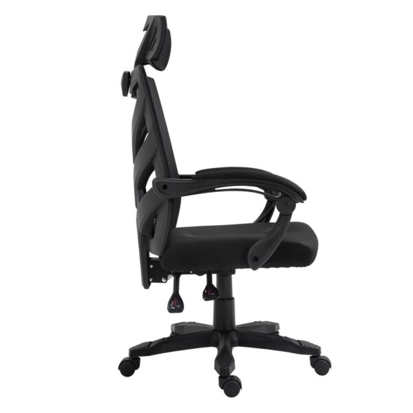 BF2980 Πολυθρόνα Γραφείου Διευθυντή, Mesh Μαύρο 60x66x111/121cm - Image 10