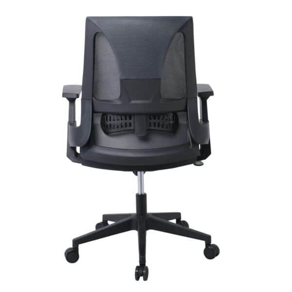 BF8760 Πολυθρόνα Γραφείου, Mesh Γκρι, Ύφασμα Γκρι 66x64x96/106cm - Image 11