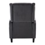 CHESTER Relax Πολυθρόνα Μπερζέρα Σαλονιού, Καθιστικού Ύφασμα Velure Γκρι 78x85x104cm - Image 13