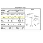 CHESTER Relax Πολυθρόνα Μπερζέρα Σαλονιού, Καθιστικού Ύφασμα Απόχρωση Antique Εκρού 78x85x104cm - Image 16