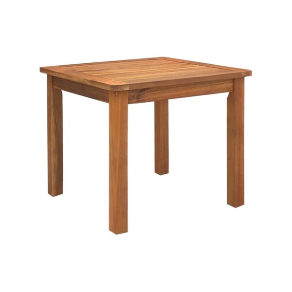 LUGANO Τραπεζάκι Βοηθητικό Ξαπλώστρας, Ξύλο Acacia Απόχρωση Φυσικό 45x45x45cm - Image 6