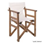 Σκηνοθέτη Σκελετός Πολυθρόνας Οξιά, Βαφή Εμποτισμού Απόχρωση Καρυδί, Πτυσσόμενη 60x51x85cm - Image 8