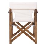 Σκηνοθέτη Σκελετός Πολυθρόνας Οξιά, Βαφή Εμποτισμού Απόχρωση Καρυδί, Πτυσσόμενη 60x51x85cm - Image 10