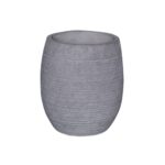 FLOWER POT-8 Απόχρωση Light Grey Wash Φ25x28cm - Image 4