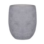 FLOWER POT-8 Απόχρωση Light Grey Wash Φ35x39cm - Image 4