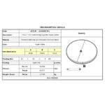 Contract Sliq Smooth Supreme Επιφάνεια Τραπεζιού τ.Werzalit Απόχρωση Apple Crates Φ60cm/16mm - Image 12