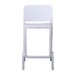 GIANO Σκαμπό BAR με Πλάτη, PP-UV Άσπρο, Στοιβαζόμενο, Ύψος Καθίσματος 75cm 46x47x75/100cm - Image 11