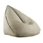 LAGOS ΜΑΧ Πουφ 100% Αδιάβροχο, Ύφασμα Sand, Αποσπώμενο Κάλυμμα 120x100x96cm - Image 4