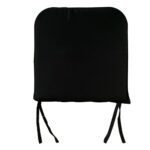 SALSA Μαξιλάρι για Καρέκλα και Σκαμπό Bar, Ύφασμα Μαύρο (3cm) 44x42x3cm - Image 5