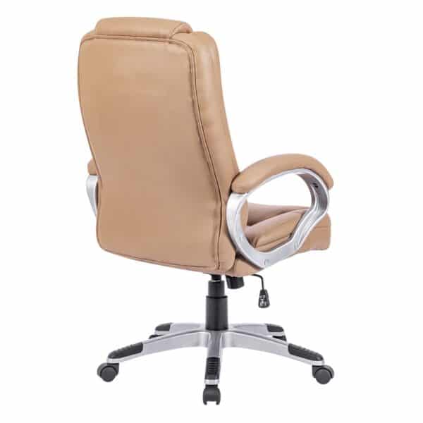 BF6950 Πολυθρόνα Γραφείου Διευθυντή, Pu Μπεζ 64x71x112/122cm - Image 9