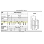 MODA Σκαμπό Bar-Pro Στοιβαζόμενο, PP-UV Protection Απόχρωση Πράσινο 45x49x75/101cm - Image 6