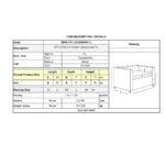 STYLE Πολυθρόνα Σαλονιού Καθιστικού, Pu Cappuccino 64x71x72cm - Image 6