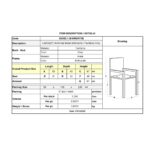 LANGLEY Πολυθρόνα Κήπου - Βεράντας, Μέταλλο Βαφή Ανθρακί Textilene Γκρι, Στοιβαζόμενη 55x68x87cm - Image 6