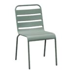 BRIO Καρέκλα-Pro Στοιβαζόμενη Μέταλλο Βαφή Sandy Green 5635C 48x59x79cm - Image 5