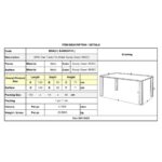 BRIO Flat Τραπέζι-Pro Κήπου - Βεράντας, Μέταλλο Βαφή Sandy Green 5635C 140x80x73cm - Image 6