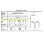 SERENA Καρέκλα, Στοιβαζόμενη PP - UV Cappuccino 51x56x82cm - Image 12