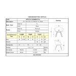 JOY Πολυθρόνα-Pro Τραπεζαρίας Καρυδί, Pu Μαύρο 58x53x75cm - Image 6