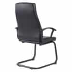 BF1250V Πολυθρόνα Γραφείου Επισκέπτη, Pu Μαύρο 60x64x100cm - Image 9