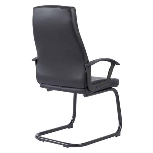 BF1250V Πολυθρόνα Γραφείου Επισκέπτη, Pu Μαύρο 60x64x100cm - Image 9