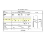 MOLLY Πολυθρόνα Βεράντας-Κήπου Μέταλλο Βαφή Ανθρακί, Wicker Γκρι, Μαξιλάρι Γκρι 55x61x85cm - Image 6