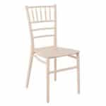 ILONA Καρέκλα-Pro Εστίασης - Catering Στοιβαζόμενη PP Μπεζ 40x47x89cm - Image 5