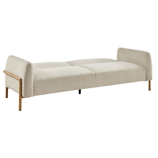 MOLINO Καναπές - Κρεβάτι Σαλονιού - Καθιστικού, Ύφασμα Μπεζ 218x85x83cm Bed:218x112x42cm - Image 9